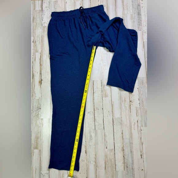 Orvis Sweatpants Mens M Blue Drawstring Pockets Casual Lounge Pull On - Picture 6 of 10